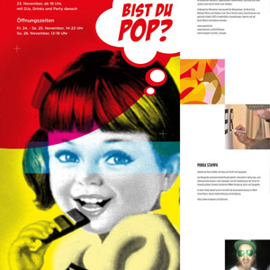 Munich Pop Art II - Flyer, Poster
